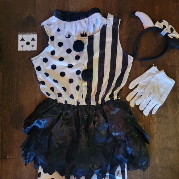 NWOT Mepase Punky Jester clown Halloween costume Size Medium - Picture 3 of 5